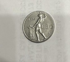 MONETA 50 LIRE PICCOLA DEL