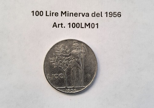 Rara moneta 100 lire minerva - rara, "minerva"