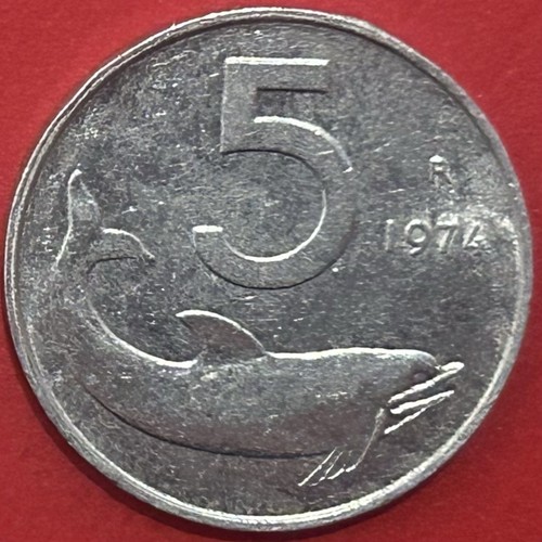 Lire 1974 delfino - 5,