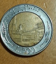 RARA MONETA ITALIANA 500 LIRE