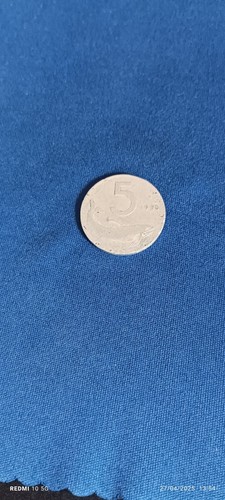 Moneta lire del 1955 - lire,