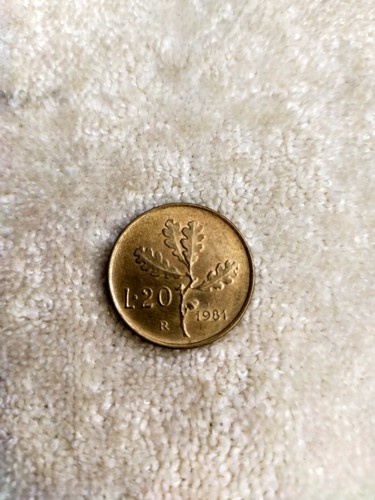Rara moneta lire 1981 - rara, 20