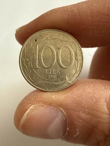 Moneta rara turrita 100lire - rara,