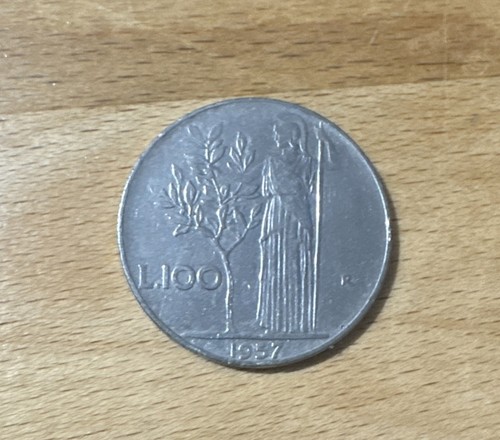 Rara moneta 100 lire - 100,