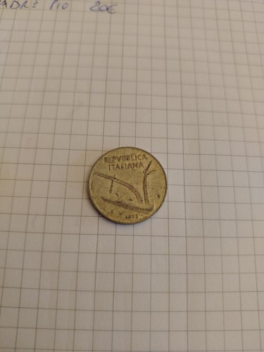 Moneta rara lire del - moneta,