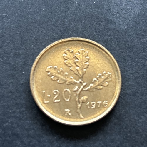 Rara moneta lire italia - moneta, 20