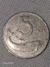  MONETA 5 Lire del 1955