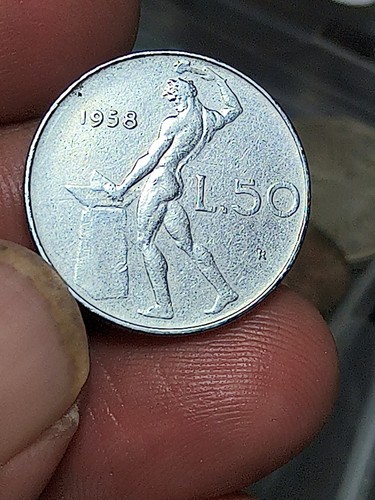 Lire 1958 vulcano - "vulcano", –