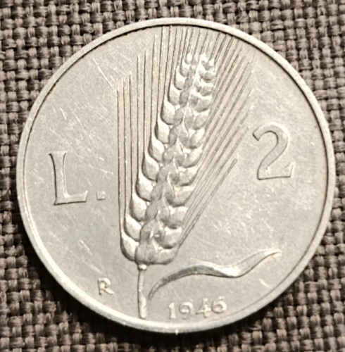 Lire spiga 1946 moneta - 1946,