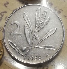 MOLTO RARA - R2 - 2 LIRE 1958