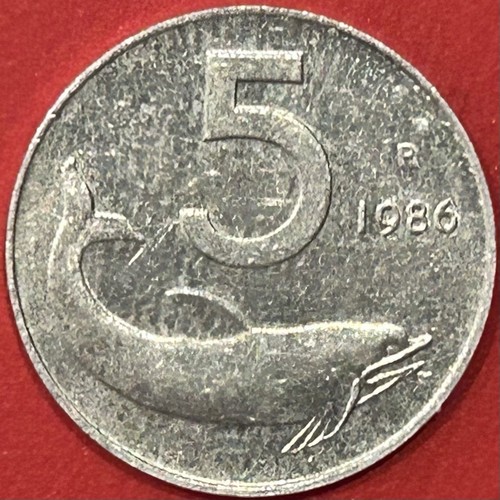 Lire 1986 delfino - 5, •
