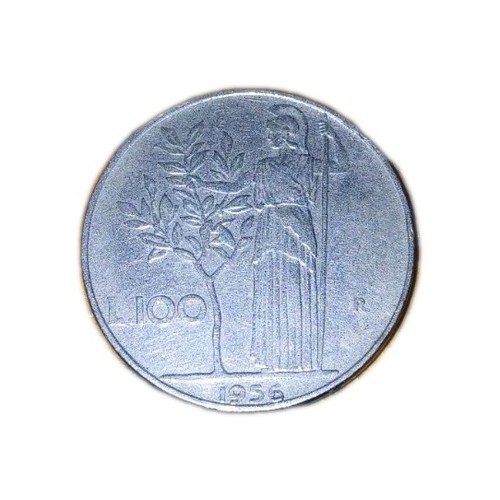 Moneta 100 lire - moneta, del