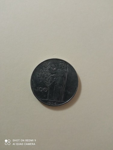 Moneta 100 lire rep italiana - 100, rep.