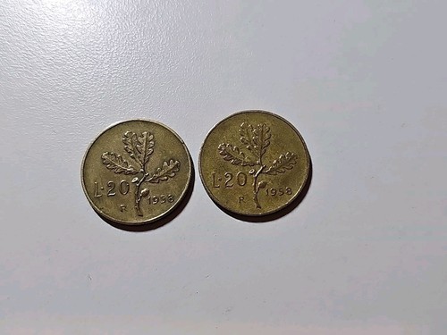 Coppia lire 1958 moneta - 1958,