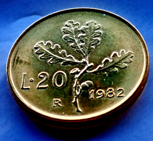 Moneta rara lire ramo - lire"ramo, di
