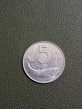 Rara moneta 5 lire 1956 -