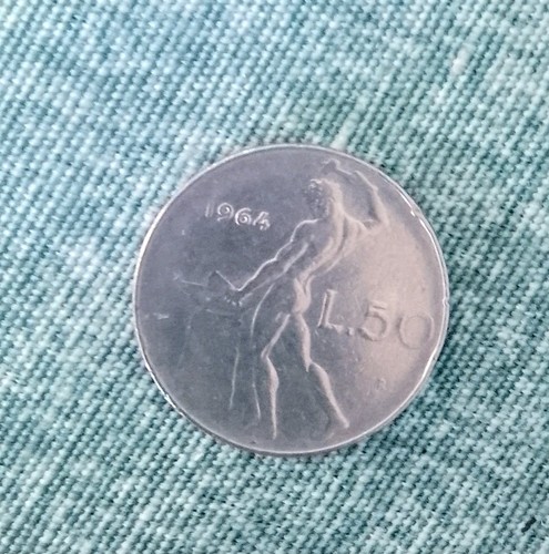 Rara moneta lire 1964 - 50,