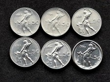 Moneta Da 50 Lire Piccole Rara