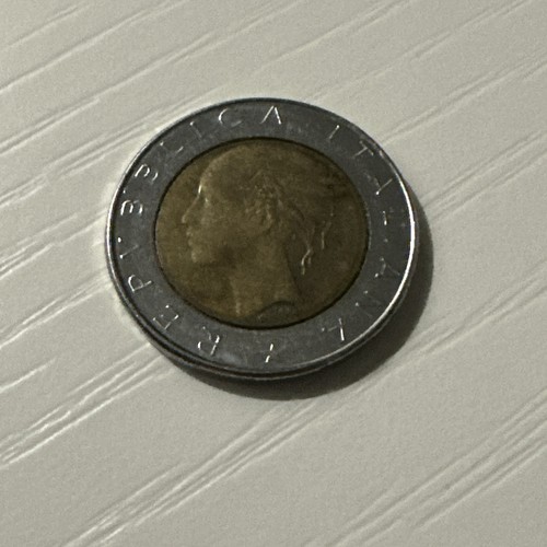 Moneta 500 lire rara - da,