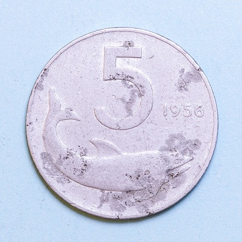 Repubblica italiana lire - italiana, 5