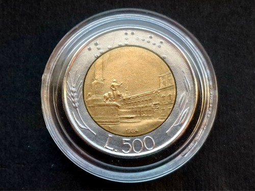 Moneta 500 lire rara - moneta,