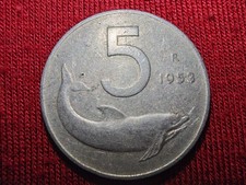 Monete Rare 5 Lire Italiane