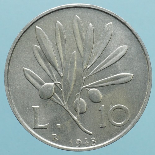 Repubblica italiana lire - 10,
