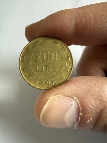 Moneta rara 200lire repubblica - 200lire,